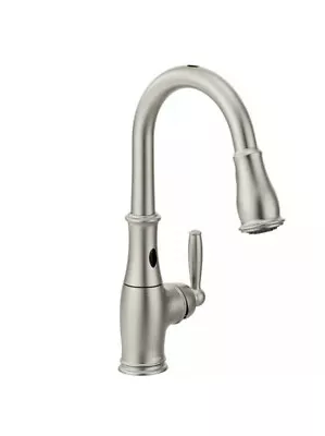 READ Moen Brantford Motionsense Touchless Faucet - Stainless Steel (7185ESRS) • $299.99