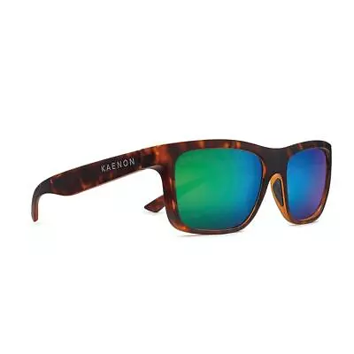 Kaenon Clarke Polarized Sunglasses Matte Tortoise Gun Ultra Coastal Green • $175