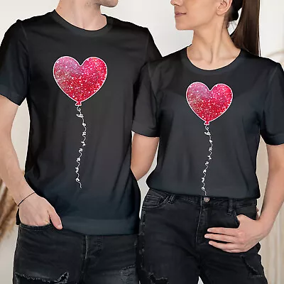 Happy Valentine's Day Love Goals Couple Love Matching T-Shirts #VD#02 • £9.99