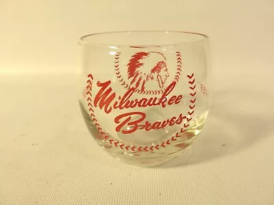 Vintage Milwaukee Braves Drink Glass • $65