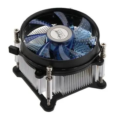 9cm Cooling Fan CPU Cooler Copper Heat Sink 2200RPM For LGA 775 115 For Intel • £13.66