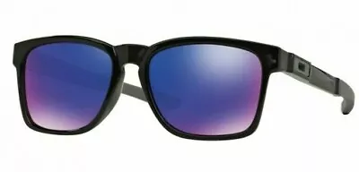 $199.95 • Buy NEW Genuine OAKLEY CATALYST Black Ink +Red Iridium Sunglasses OO 9272 06