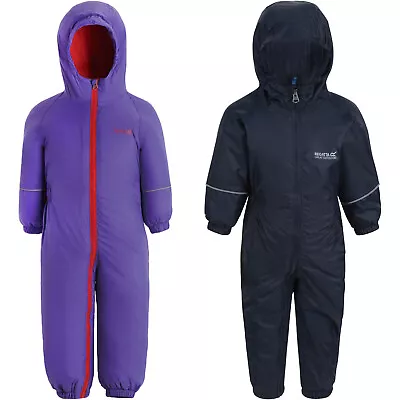 £19.94 • Buy Regatta Kids Childrens Splosh III Outdoor Thermal Waterproof Rain Puddle Suit