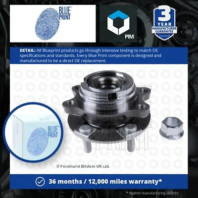 Wheel Bearing Kit Fits NISSAN TEANA J31 2.3 Front Left Or Right 03 To 08 VQ23DE • $142.54