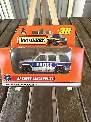 Matchbox 97 Chevy Tahoe Police • $8