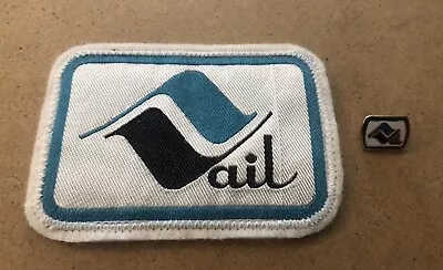 $12.99 • Buy VAIL Skiing Ski Pin & Patch  COLORADO Resort Souvenir Travel