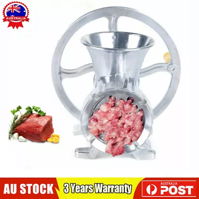 $55 • Buy Heavy Hand Manual Meat Grinder Mincer Stuffer Sausage Filler Maker Machine