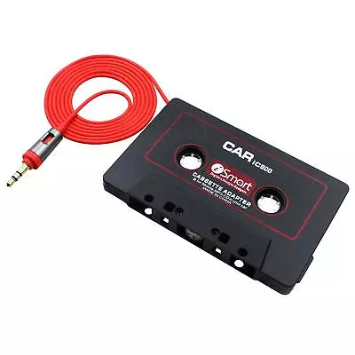 Audio AUX Car Cassette Tape Adapter Converter 3.5MM For IPhone IPod MP3 Android • £3.24