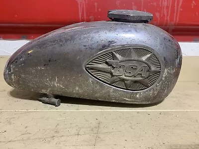 Chrome BSA Vintage Motorcycle Gas Fuel Petrol Tank • $150