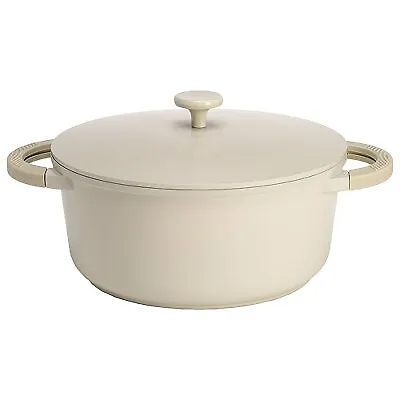 Goodful 4.5qt Cast Aluminum Ceramic Dutch Oven With Lid Side Handles And • $32.99