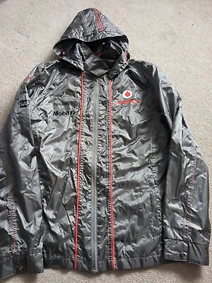 McLaren Mercedes Vodafone F1 Formula One Rain Jacket Coat - UK Size: Large • $87.09