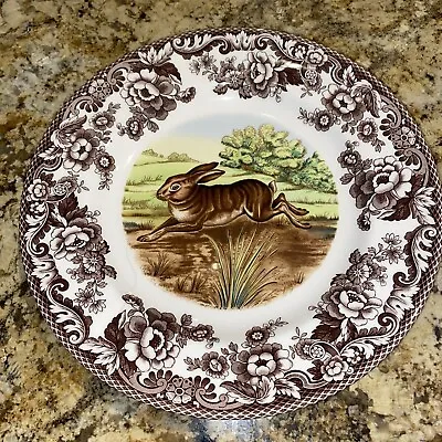 Spode Rabbit Bunny Dinner Plate 10.5”  Woodland • $24.99