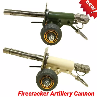 Firecracker Artillery CannonStainless SteelMini Cannon-Military ModelCollection/ • $46.25