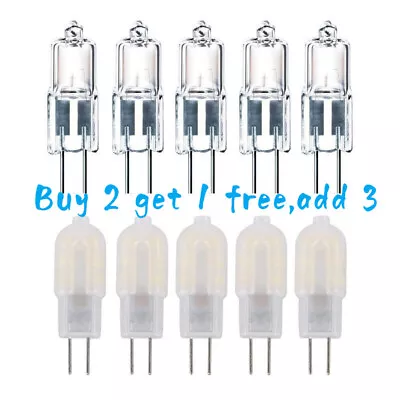 £3.25 • Buy G4 LED Halogen Capsule Bulbs 2W 10W 20W 12V Lights Lamp Cool White / Warm White