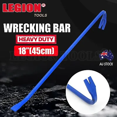 18  Heavy Duty Wrecking Pinch Bar Crow Bar Ripping Bar Brick Tile Nail Crowbar • $16.90