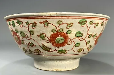 Vietnam Vietnamese Polychrome Porcelain Decor Bowl Ly Le Dynasty Ca. 10 -13th C. • $337.50