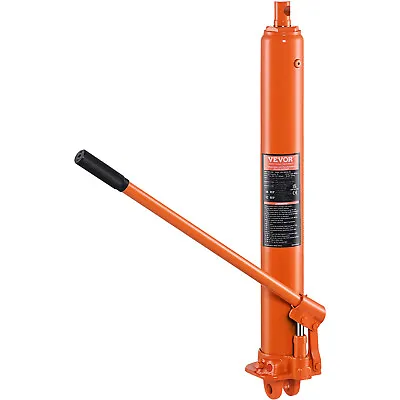 VEVOR Hydraulic Long Ram Jack 3Ton Clevis Base Engine Hoist Cylinder Single Pump • $41.99