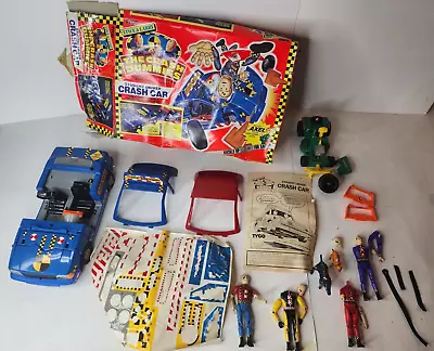 Vintage 1991 TYCO Crash Test Dummies Blue Student Car Lot • $60