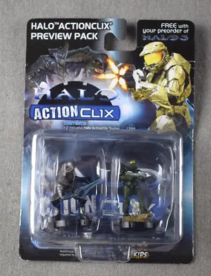 HALO 3 Actionclix Arbiter & Master Chief NIP Target Exclusive Preview Pack • £6.74