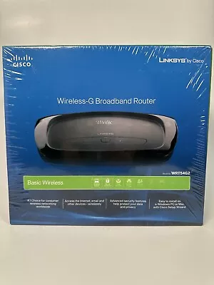 Linksys By Cisco Wireless G Broadband Router #WRT54G2 Wi-Fi Sealed Free Shipping • $21