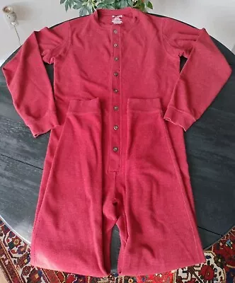 Sz M Duluth Trading Mens Thermal Waffle Union Suit  • $38