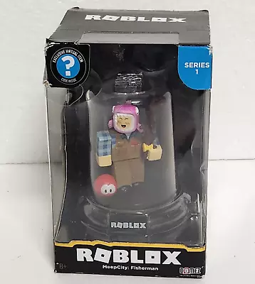 ROBLOX 15th Anniversary Series 1- MEEP CITY FISHERMAN- DOMEZ- Figure • $6.99