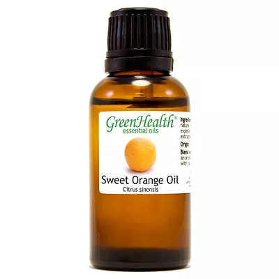 1 Fl Oz Orange Sweet Essential Oil (100% Pure & Natural) - GreenHealth • $6.99