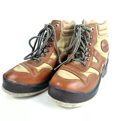 $28.99 • Buy Hodgman Lakestream Fly Fishing Boots Wading Leather Felt Sole Mens Size 5