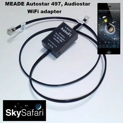 AutoFi - WiFi Adapter For MEADE Autostar 497 Audiostar • $59