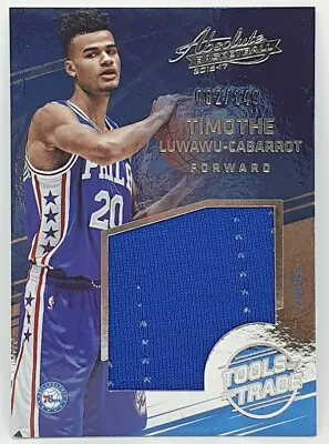 $4.99 • Buy 2016-17 Absolute Timothe Luwawu-Cabarrot Tools Of The Trade Jersey RC 82/149