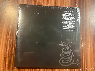 METALLICA THE BLACK ALBUM CD Enter Sandman BRAND NEW SEALED HARD ROCK 1991 90's • $12.99