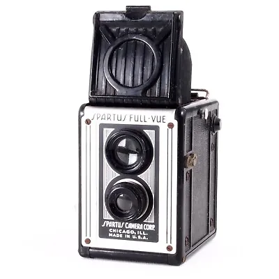 $18.59 • Buy ^ Spartus Full Vue Art Deco Psuedo TLR Camera [Great Display Piece]