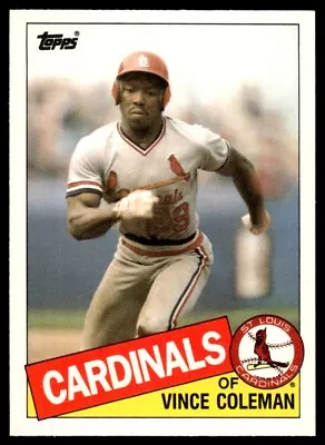 1985 Topps Traded #24T Vince Coleman MINT++ • $9.95