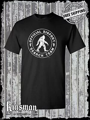 Official Bigfoot Search Team T-Shirt / Sasquatch Research Rescue • $16.95