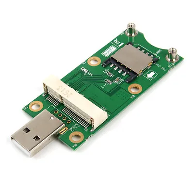 Mini Wireless PCI-E To USB Adapter With SIM Card Slot For 3G 4G WWAN/LTE Module • $10.87