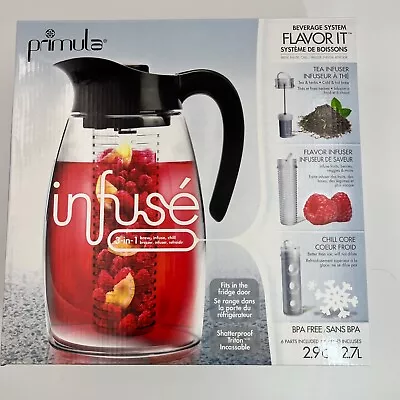 Primula Chill Core Pitcher 2.7 L Fruit/Tea Infuser Flavor-It Beverage...(XX0016) • $20