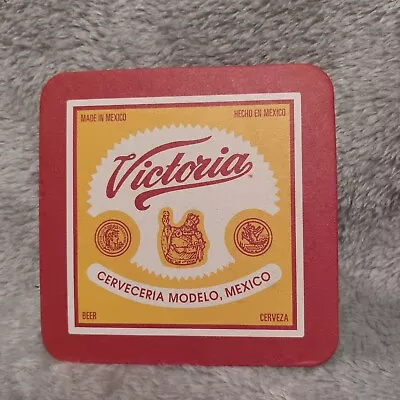 Victoria Beer Cerveza Drink Coaster Thick Cardstock Mexico New Bar Barware • $6.49