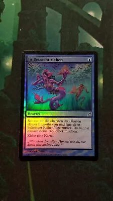 *German* Ponder Foil Lorwyn Magic The Gathering MtG • $63