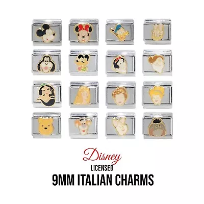 Disney Characters 9mm Italian Charm - Fits 9mm Italian Charm Bracelets • £12.99