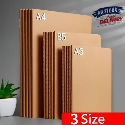 A4/A5/B5 Sketchbook Diary For Drawing Painting Graffiti Sketch Book Notepad NEW • $10.99