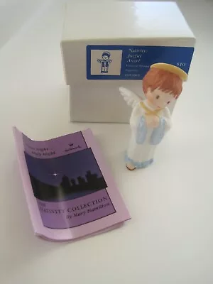 Mary Hamilton Hallmark Nativity Joyful Angel W/ Box & Flyer • $17