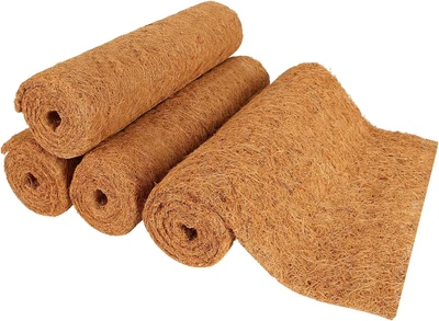 £33.36 • Buy LOLYSIC 4 Rolls Coco Liner Rolls For Hanging Baskets, 40x100CM 16 X39  Coconut
