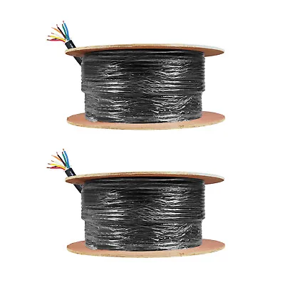 2 Prox 100 Ft 8 Conductor Speaker Wire Cable High Performance 12 Gauge Spool • $409.99
