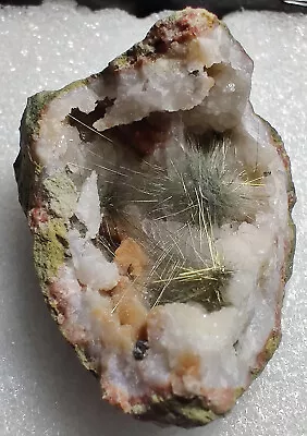 Millerite Crystals In Geode. Halls Gap Lexington Co. Kentucky. 3 Cm. Video. • $79.99