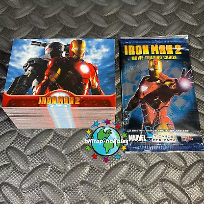 Marvel Iron Man 2 Complete 75-card Movie Trading Cards Base Set 2010 Upper Deck • $35.92