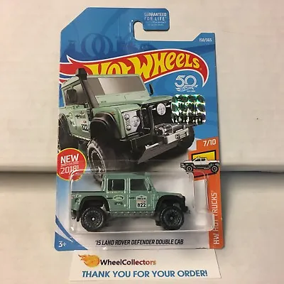 '15 Land Rover Defender Double #158 * Limited FACTORY SET 2018 Hot Wheels * NB21 • $4.99