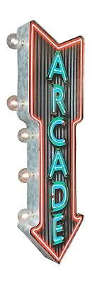 Arcade Double-Sided Vintage Inspired LED Marquee Sign For The Home • $59.99