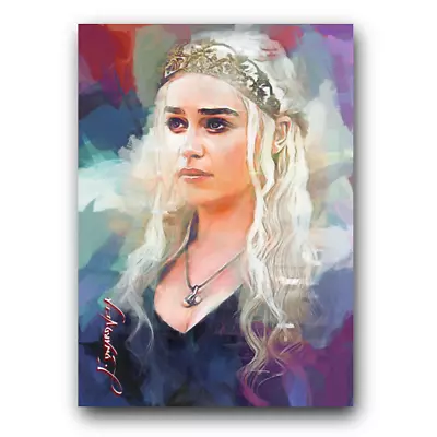 Daenerys Targaryen #9 Art Card Limited 41/50 Vela Signed (Movies Characters) • $9.80