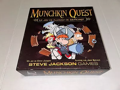 Munchkin Quest Board Game FRENCH FRANCAIS STEVE JACKSON GAMES • $44.33