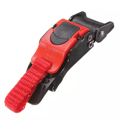 £3.01 • Buy Motor Bike Helmet Chin Strap Speed Sewing Clip 9 Gear Quick Release Buckle Hot